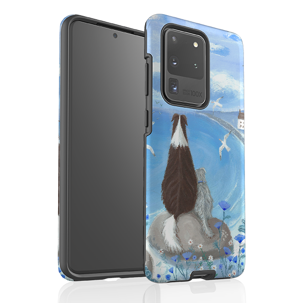 Samsung Tough Case - Beach Dog By Mary Stubberfield
