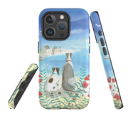 iPhone MagSafe Tough Case - Beach Dogs By Mary Stubberfield