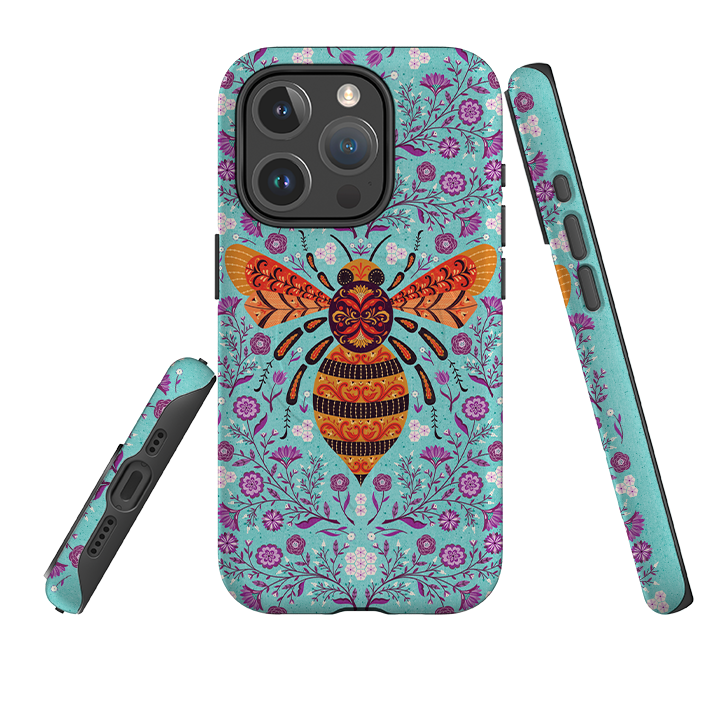 iPhone MagSafe Tough Case -  Bee By Jenny Zemanek