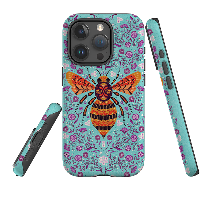 iPhone Tough Case - Bee By Jenny Zemanek