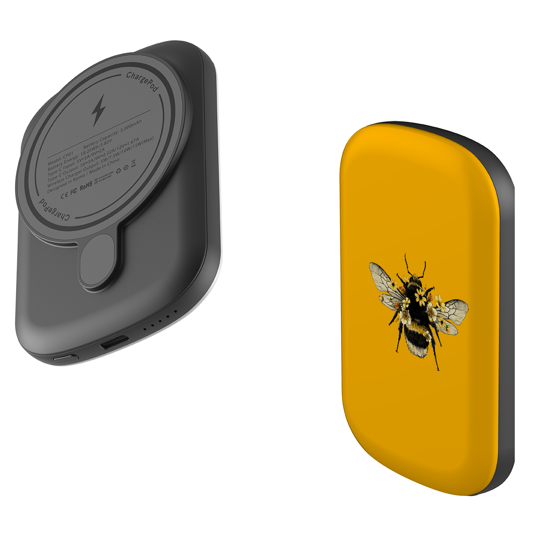 MagSafe Power Bank - Bee I Honey