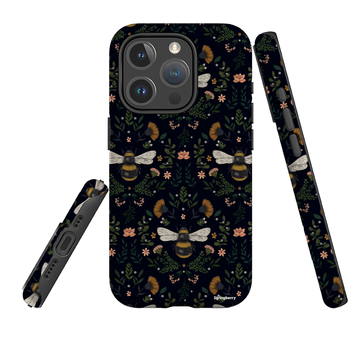 iPhone MagSafe Tough Case -  Bees By Jade Mosinski