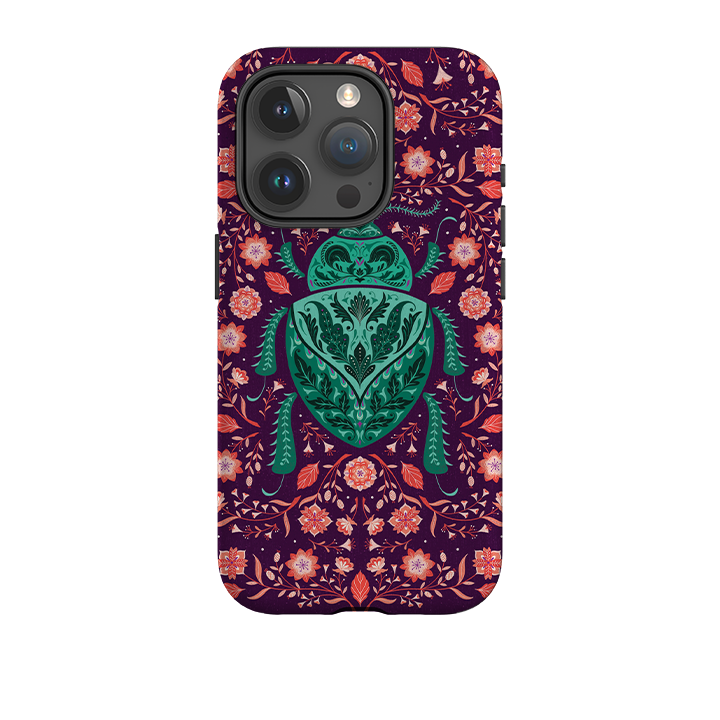 iPhone Tough Case - Beetle By Jenny Zemanek
