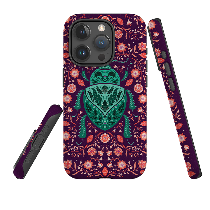 iPhone Tough Case - Beetle By Jenny Zemanek