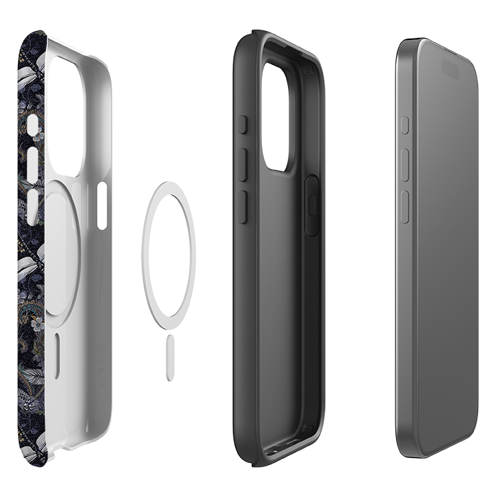 iPhone MagSafe Tough Case -  Belsay Pattern
