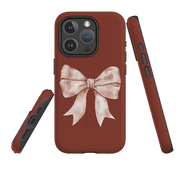 iPhone MagSafe Tough Case -  Big Bow Brown