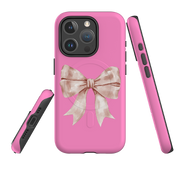 iPhone MagSafe Tough Case -  Big Bow Light Pink