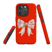 iPhone MagSafe Tough Case -  Big Bow Red