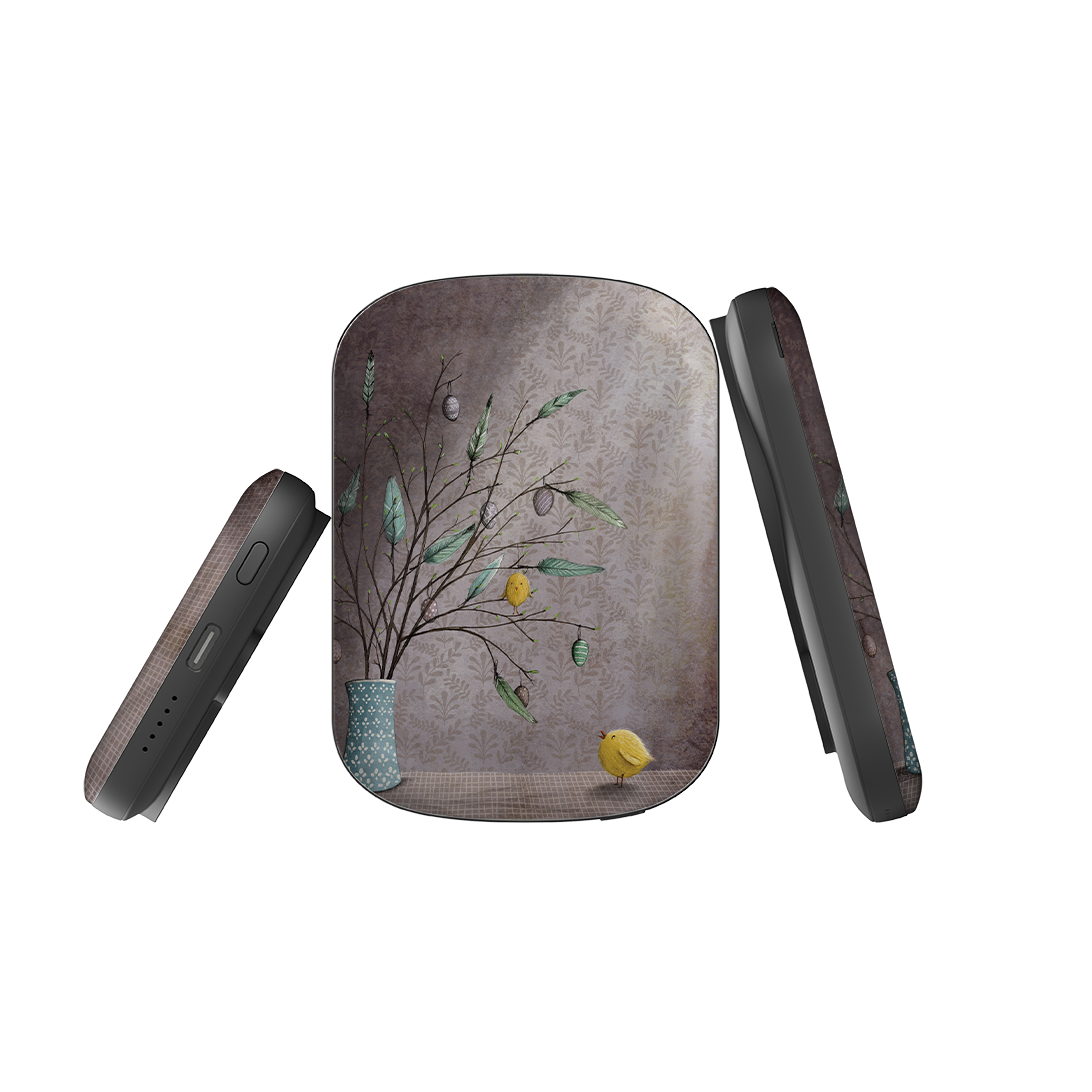 MagSafe Power Bank - Bird Bouqet By Maja Lindberg