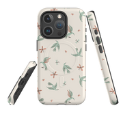 iPhone MagSafe Tough Case - Birds and Butterflies Cream By Meghann Rader