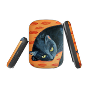 MagSafe Power Bank - Black Cat By Mary Stubberfield