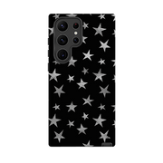 Samsung Tough Case - Black and Silver Stars