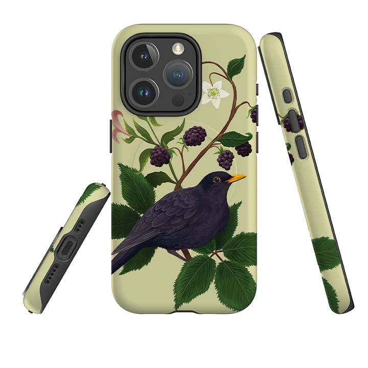 iPhone MagSafe Tough Case - Blackbird By Anna Stead