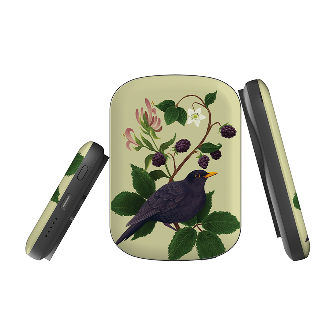 MagSafe Power Bank - Blackbird By Anna Stead