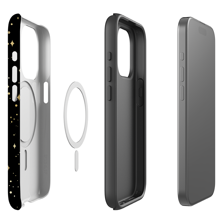 iPhone MagSafe Tough Case -  Black Cosmos