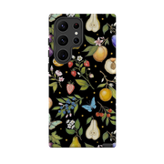 Samsung Tough Case - Black Fruits By Catherine Rowe