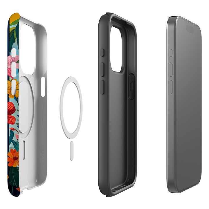 iPhone MagSafe Tough Case - Bloom Floral