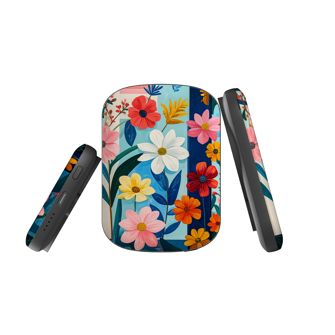 MagSafe Power Bank - Bloom Floral