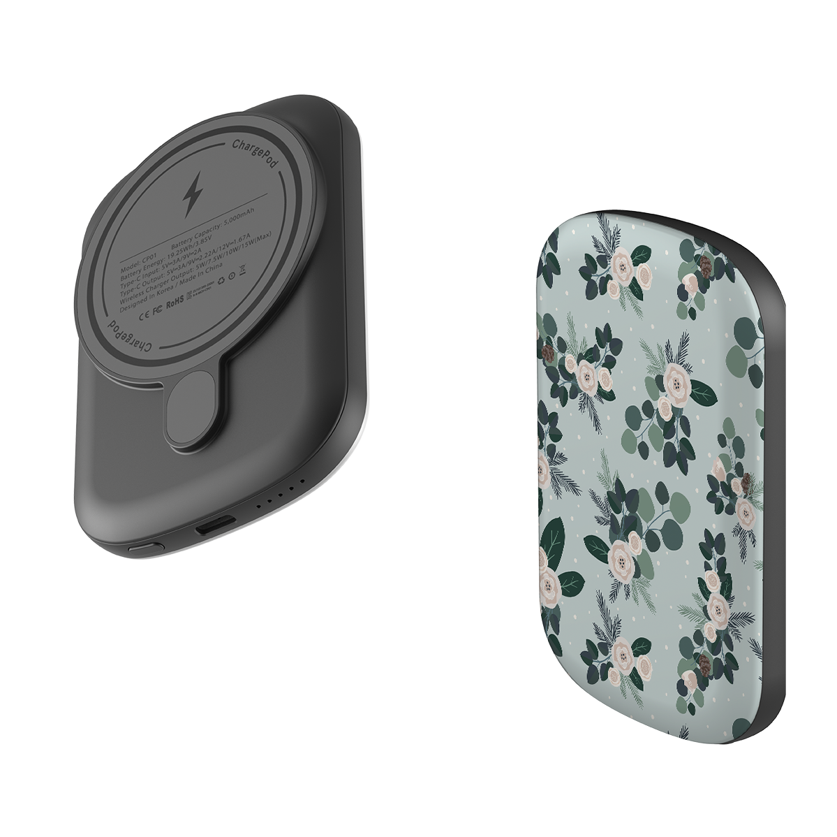 MagSafe Power Bank - Blooms Of Xmas