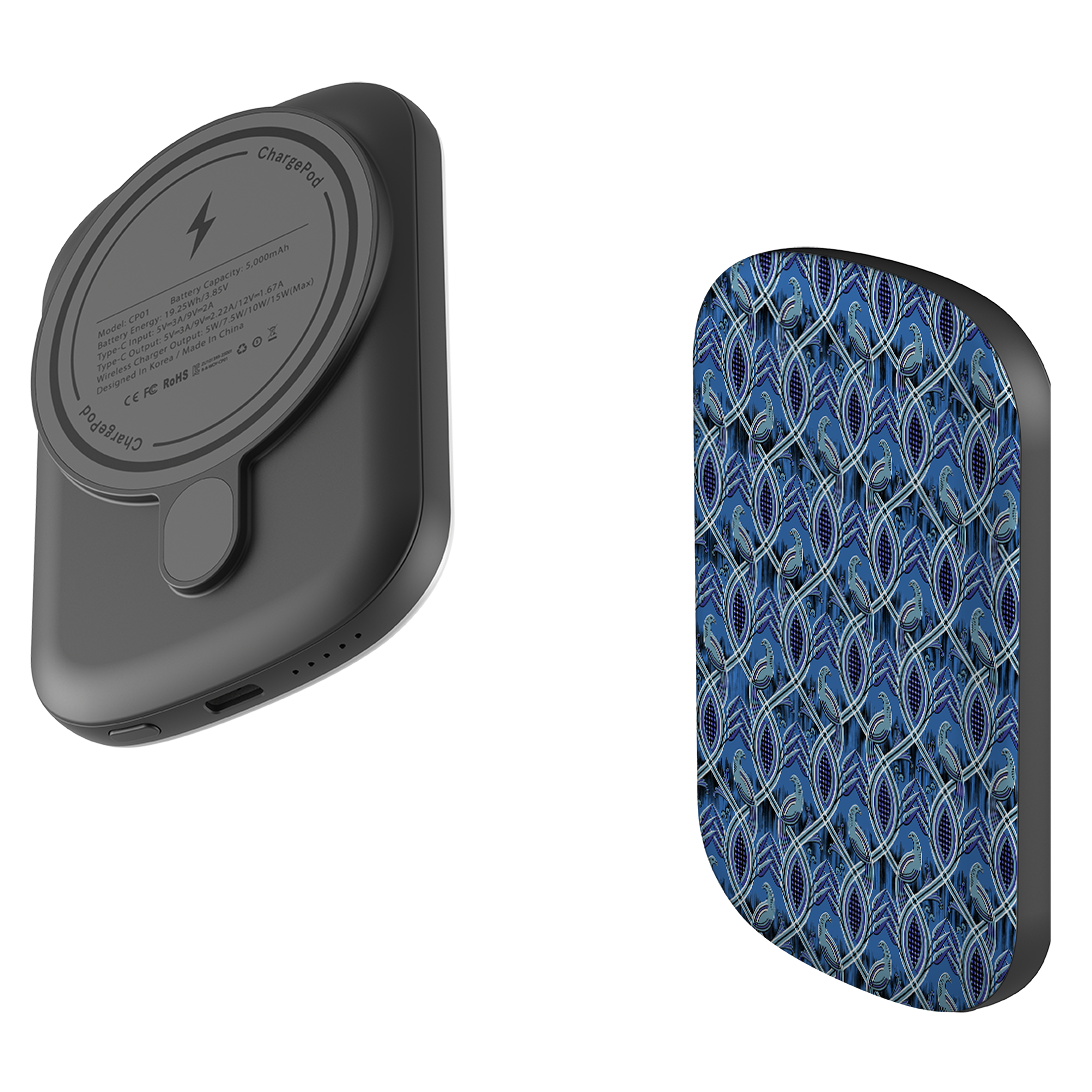 MagSafe Power Bank - Bluebirds By Cressida Bell