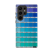 Samsung Tough Case - Blue Chromology By Kitty Joseph