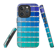 iPhone MagSafe Tough Case -  Blue Chromology By Kitty Joseph