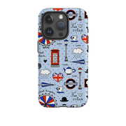 iPhone Tough Case - Blue London