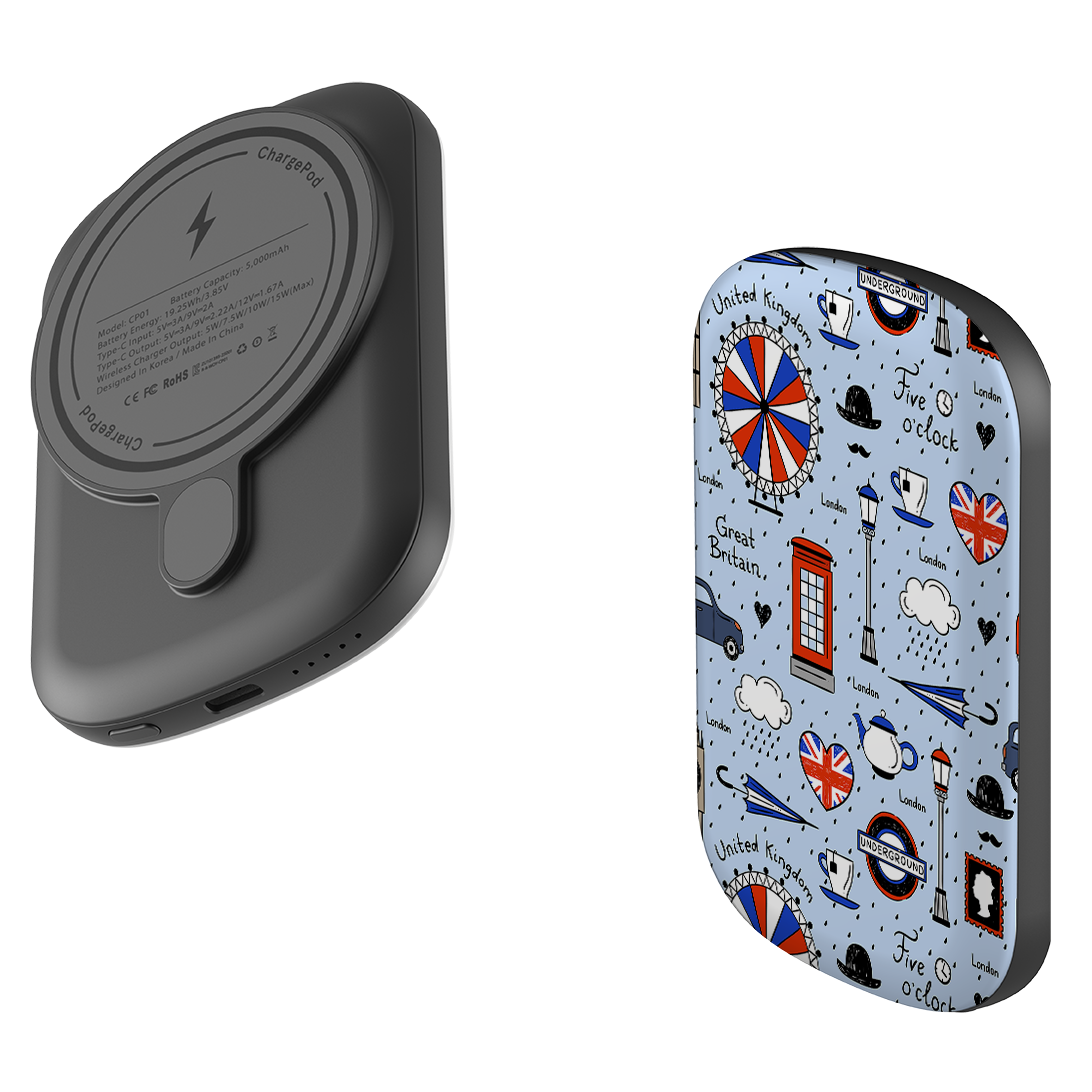MagSafe Power Bank - Blue London