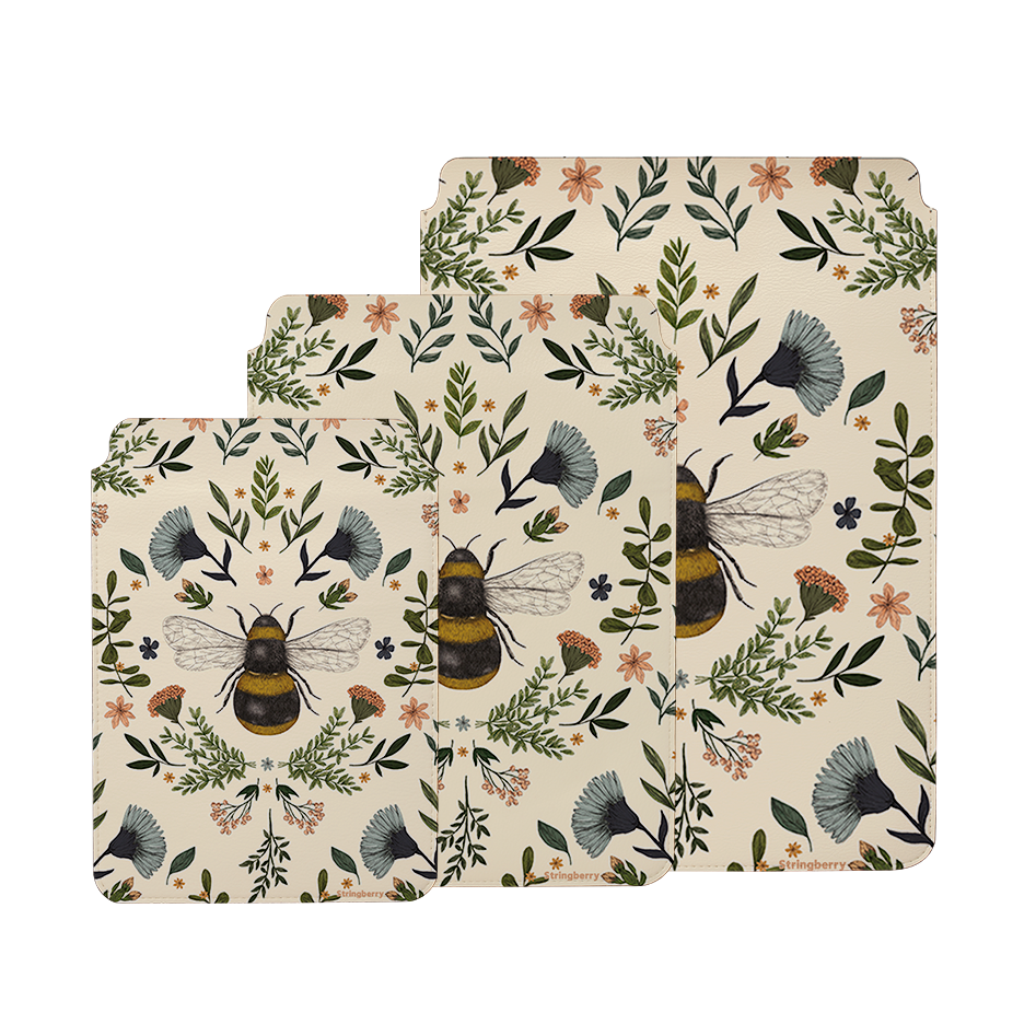 Bumble By Jade Mosinski Laptop, Kindle & iPad Sleeve