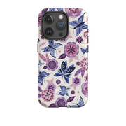 iPhone Tough Case - Butterfly Blooms Ivory By Jenny Zemanek