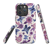 iPhone MagSafe Tough Case -  Butterfly Blooms Ivory By Jenny Zemanek