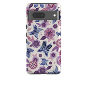 Google Tough Case -  Butterfly Blooms Ivory By Jenny Zemanek