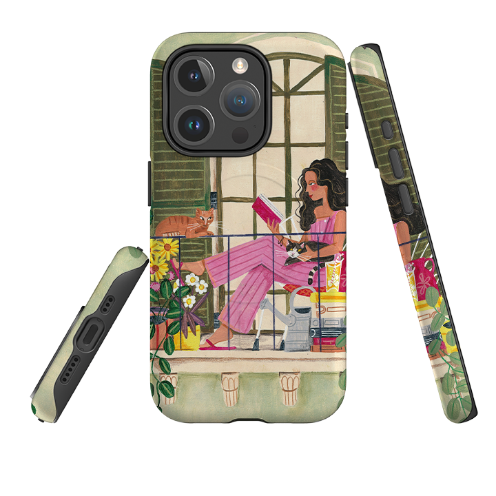 iPhone MagSafe Tough Case -  Balcony By Caroline Bonne Muller