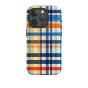 iPhone Tough Case - Barcelona Gingham