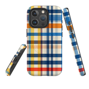 iPhone MagSafe Tough Case - Barcelona Gingham