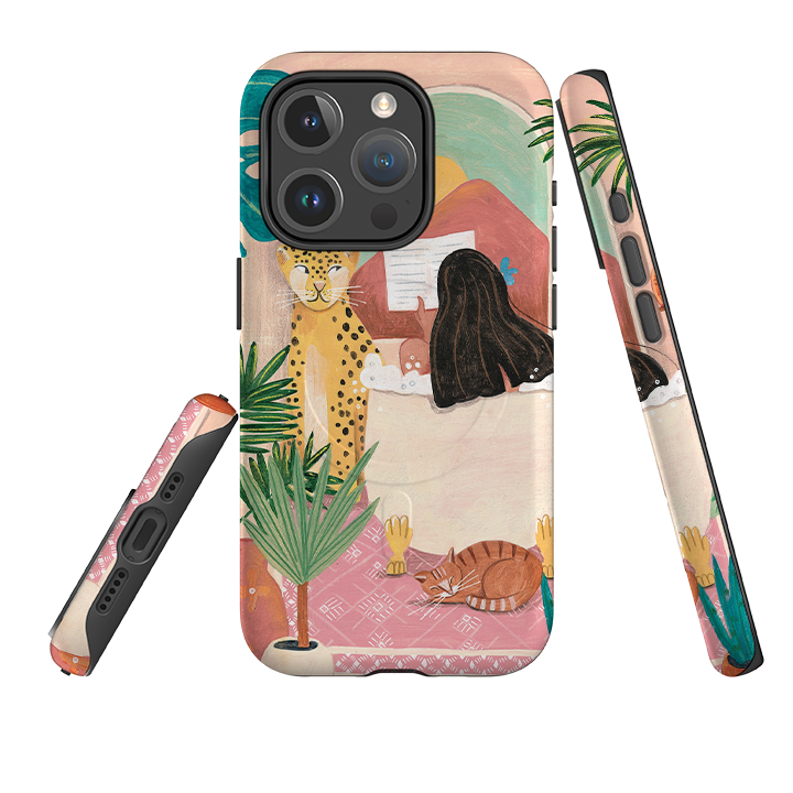 iPhone MagSafe Tough Case -  Bath Time By Caroline Bonne Muller