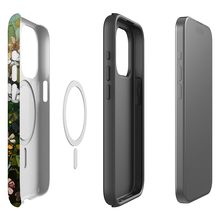 iPhone MagSafe Tough Case - Bay Floral