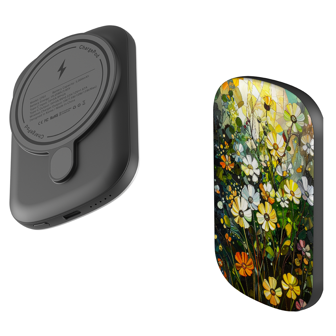 MagSafe Power Bank - Bay Floral