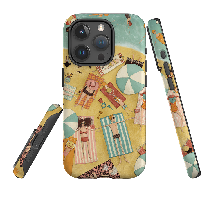 iPhone Tough Case - Beach Day By Maja Lindberg