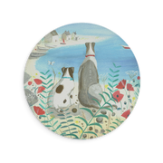 Beach Dogs Mouse Mat By Mary Stubberfield