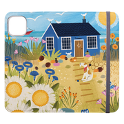 Beach House Wallet Case By Ali Brookes