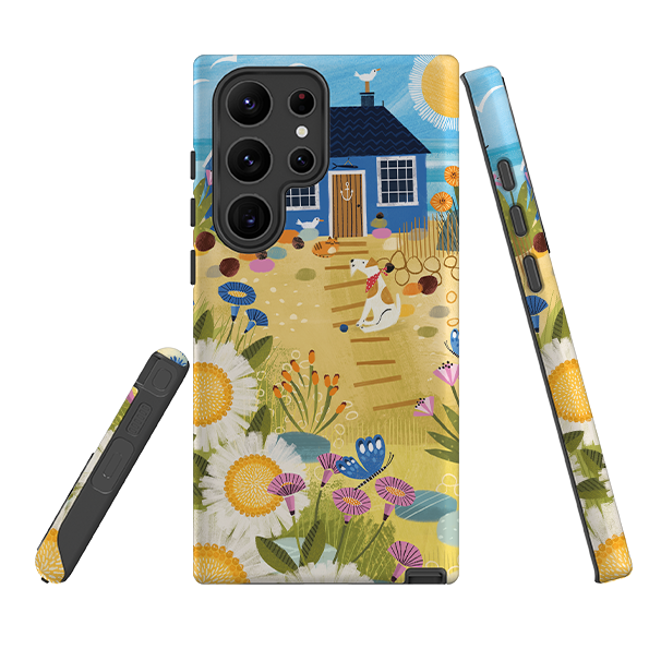 Samsung Tough  Case - Beach House By Ali Brookes