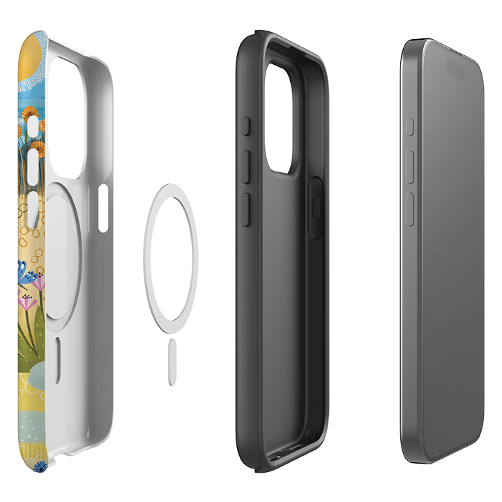 iPhone MagSafe Tough Case - Beach House By Ali Brookes