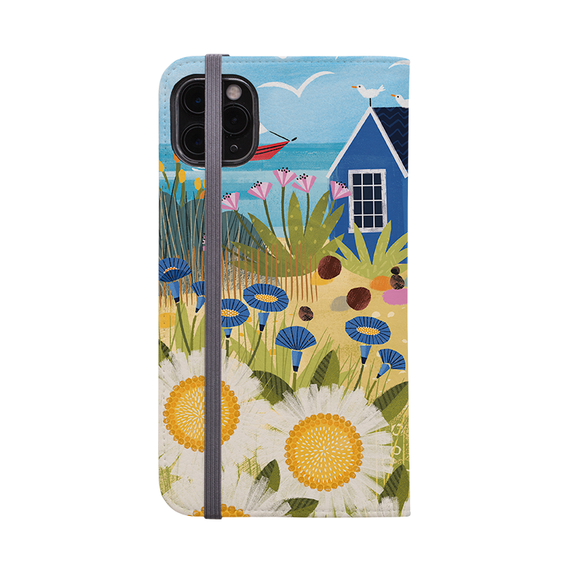 Beach House Wallet Case By Ali Brookes