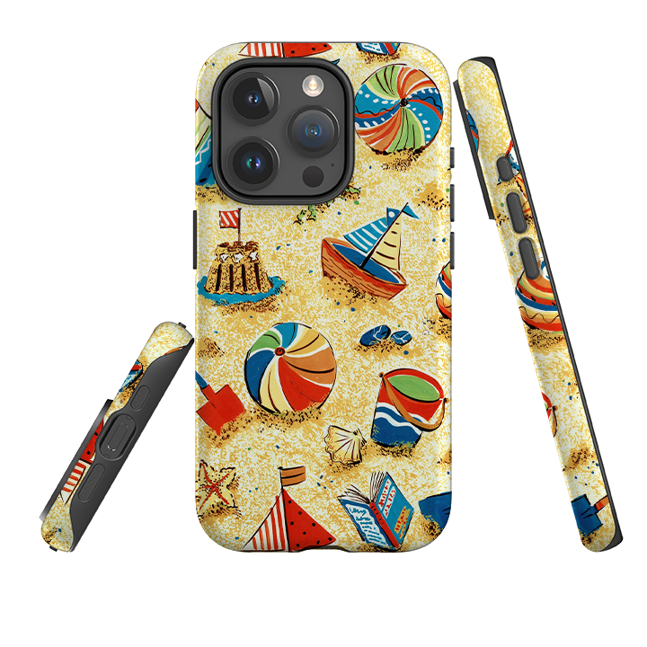 iPhone Tough Case - Beach Things By Sarah Campbell
