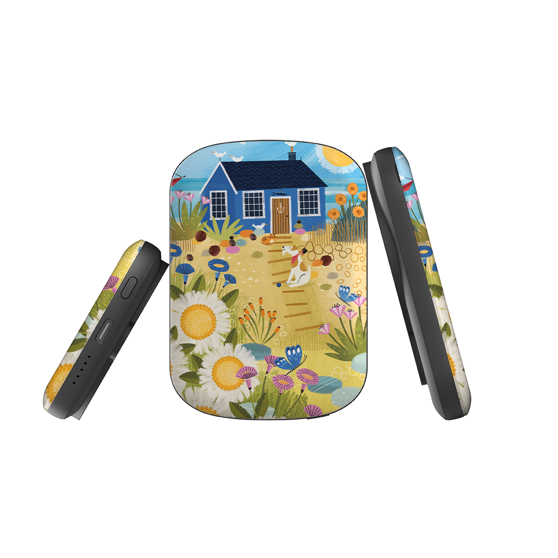 MagSafe Power Bank - Beach House By Ali Brookes