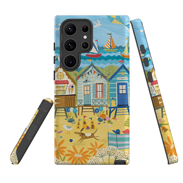 Samsung Tough  Case - Beachy Days 1 By Ali Brookes