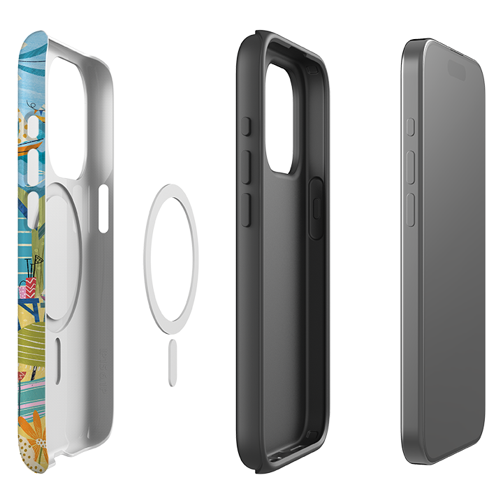 iPhone MagSafe Tough Case - Beachy Days 1 By Ali Brookes