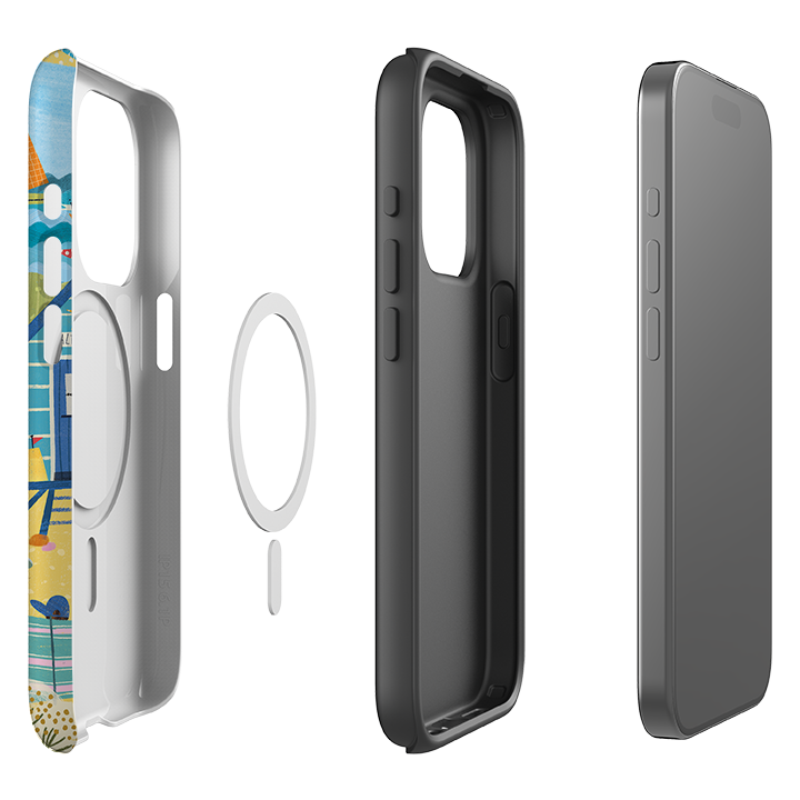 iPhone MagSafe Tough Case - Beachy Days 2 By Ali Brookes