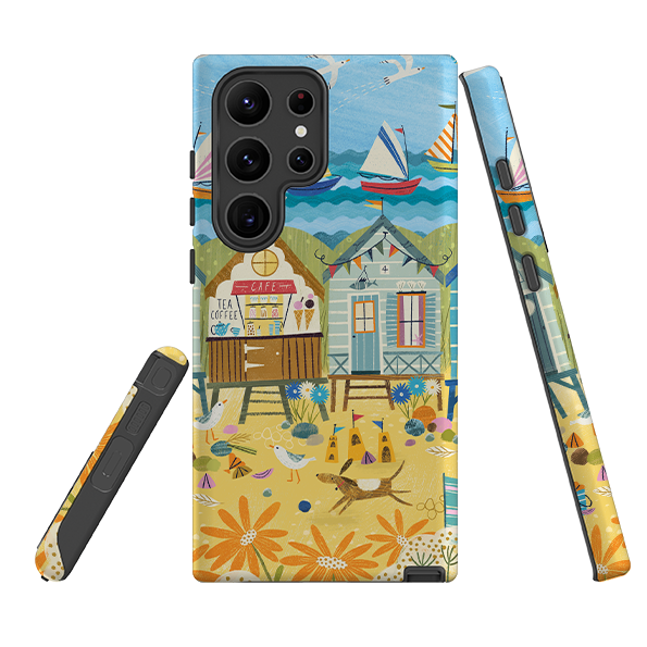 Samsung Tough  Case - Beachy Days 2 By Ali Brookes